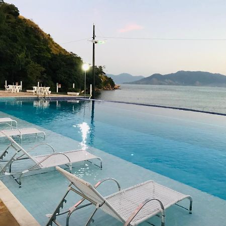 Apartamento Pe Na Areia Frente Para O Mar E Piscina Na Prainha Caraguatatuba Luaran gambar