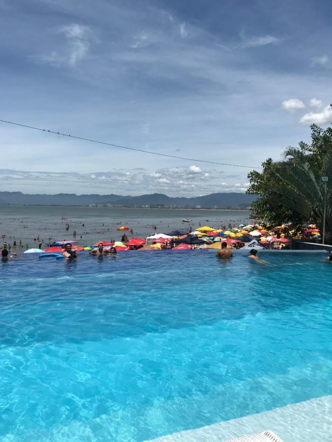 Apartamento Pe Na Areia Frente Para O Mar E Piscina Na Prainha Caraguatatuba Luaran gambar