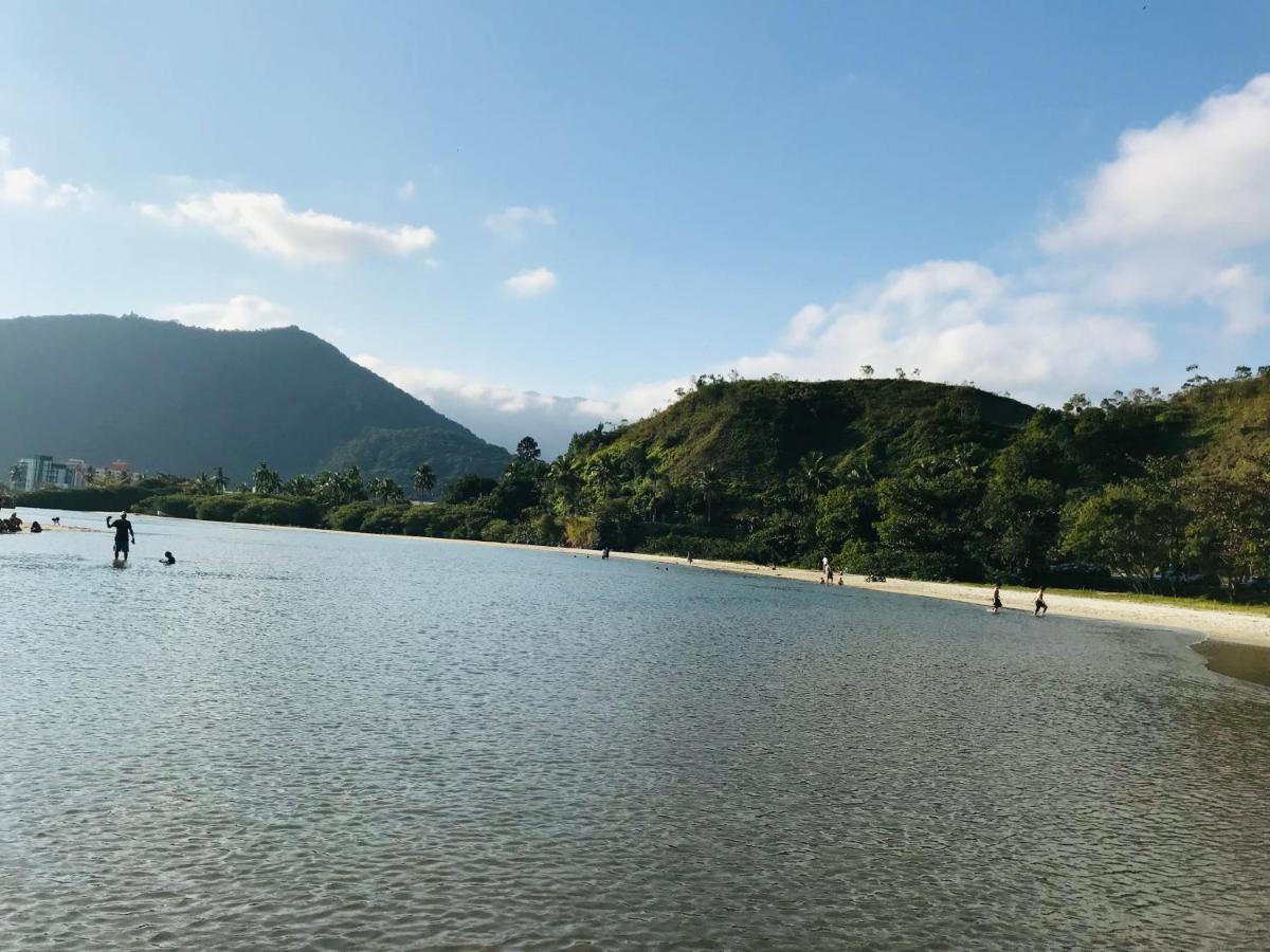 Apartamento Pe Na Areia Frente Para O Mar E Piscina Na Prainha Caraguatatuba Luaran gambar