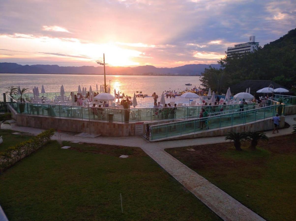 Apartamento Pe Na Areia Frente Para O Mar E Piscina Na Prainha Caraguatatuba Luaran gambar